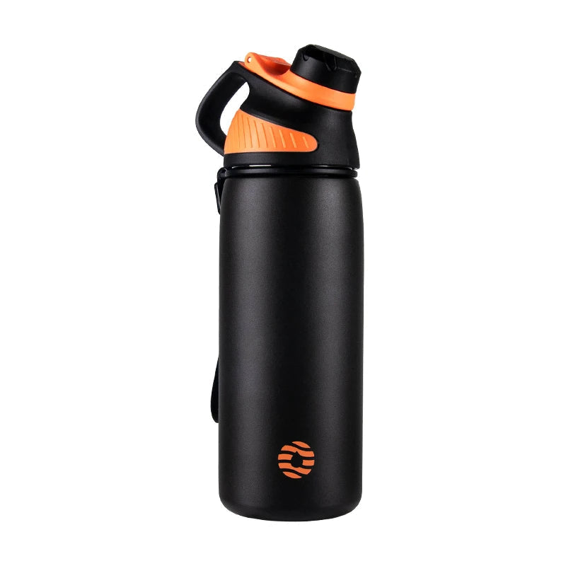 Stainless steel vacuum bottle 1000 ml with magnetic lid | Kalsten