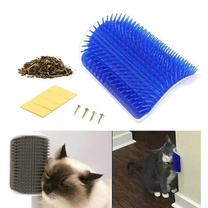 Self-Grooming Cat Corner Brush – FurRelaxer Kalsten