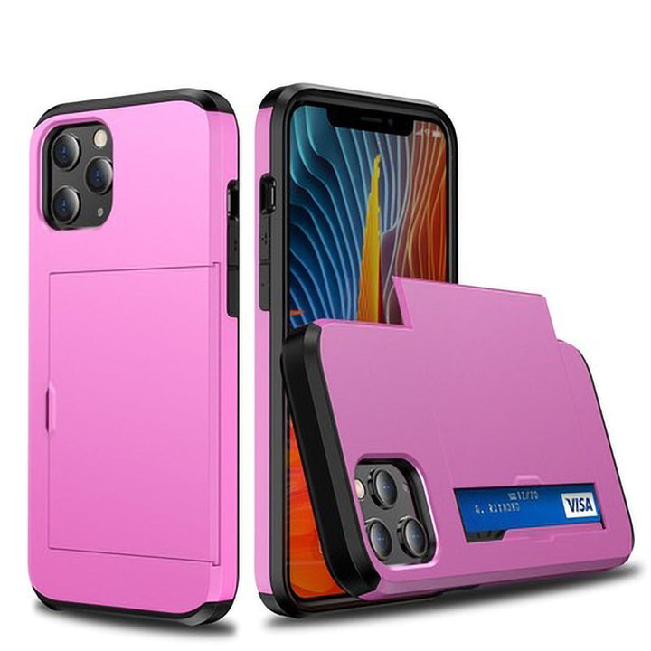 Kalsten | Business Armor Slide Wallet iPhone Case