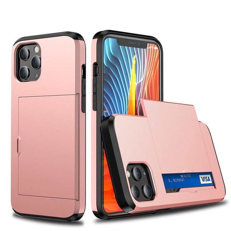 Kalsten | Business Armor Slide Wallet iPhone Case