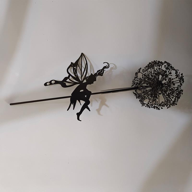 Kalsten | Fairies and Dandelions Dancing Together Sculpture for Outdoor Garden