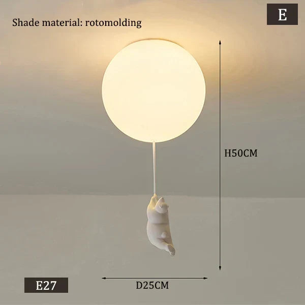 Kalsten | Hanging Bears Balloons Lamp