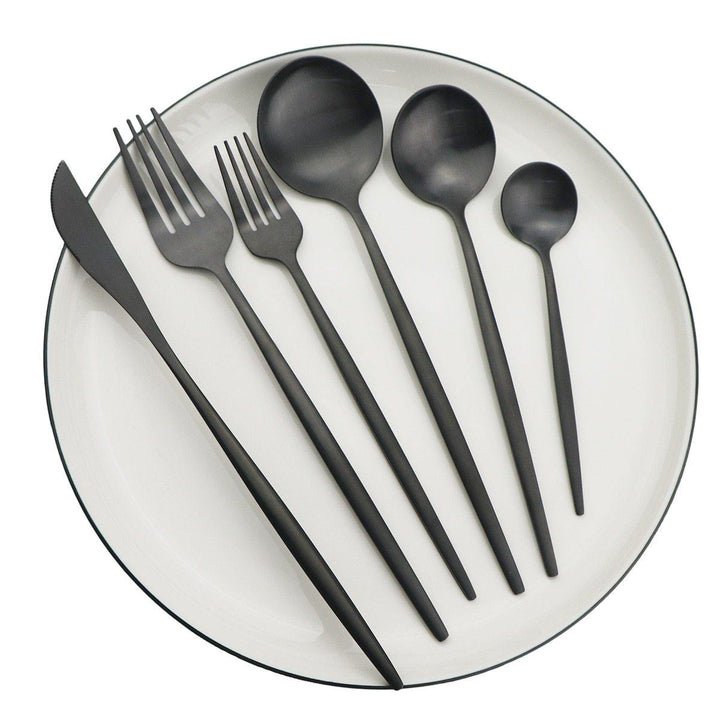 36-Piece Stainless Steel Cutlery Set