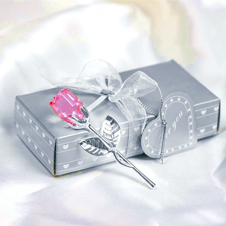 Kalsten | Luxury Crystal Rose in Gift Box – Valentine's Gift for Her