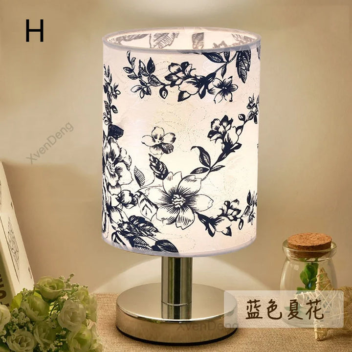 Modern Iron Table Lamp LED Cloth Nordic Desk Light - Perfect for Living Room, Bedroom, Bedside, Study, and Home Decor Lighting Fixtures | Kalsten