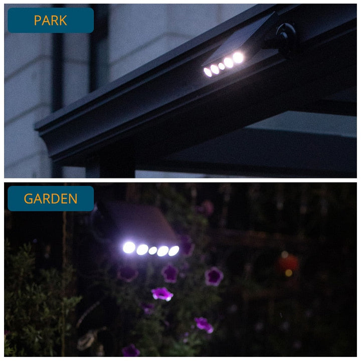 LED Solar Motion Sensor Outdoor Light | Kalsten