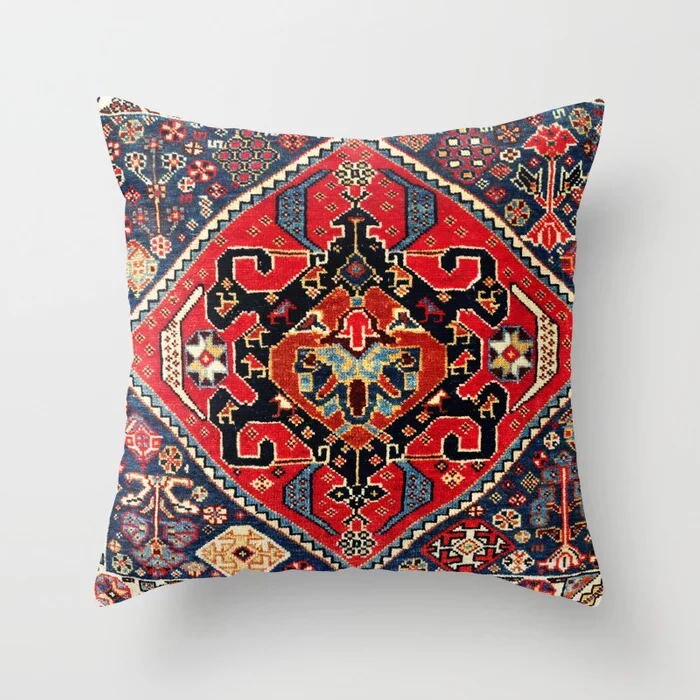 Karnz | Nordic Pillowcase Moroccan Style Pillow Indian Bohemian Luxury Living Room Bedroom Pillowcase Lumbar Pillowcase Home Decor