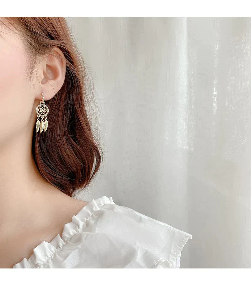 Kalsten | Evani️ | Elegant refinement with 14-carat gold earrings