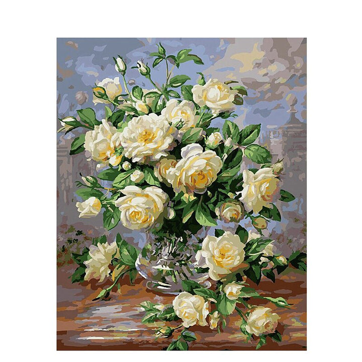 Flower portrait (Paint by number) Kalsten