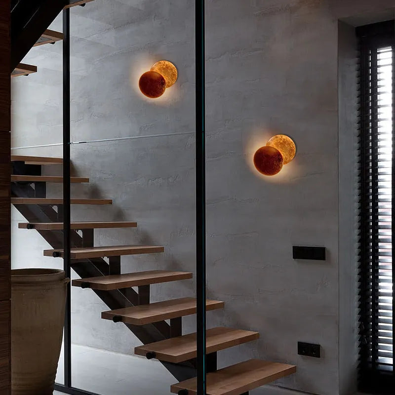Modern Decor Eclipse Lunar Glow Wall Lamp | Kalsten