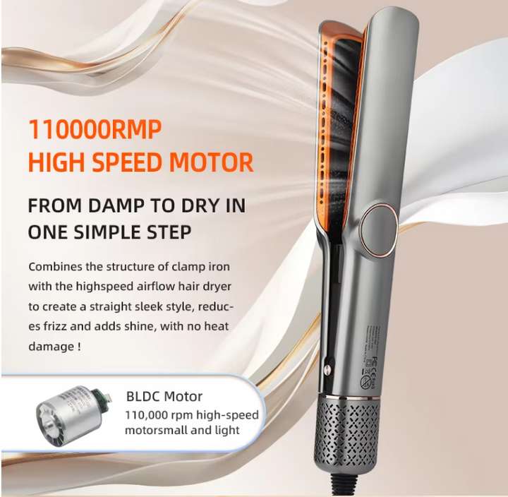 Kalsten | 2-in-1 Hair Dryer & Straightener for Effortless Styling