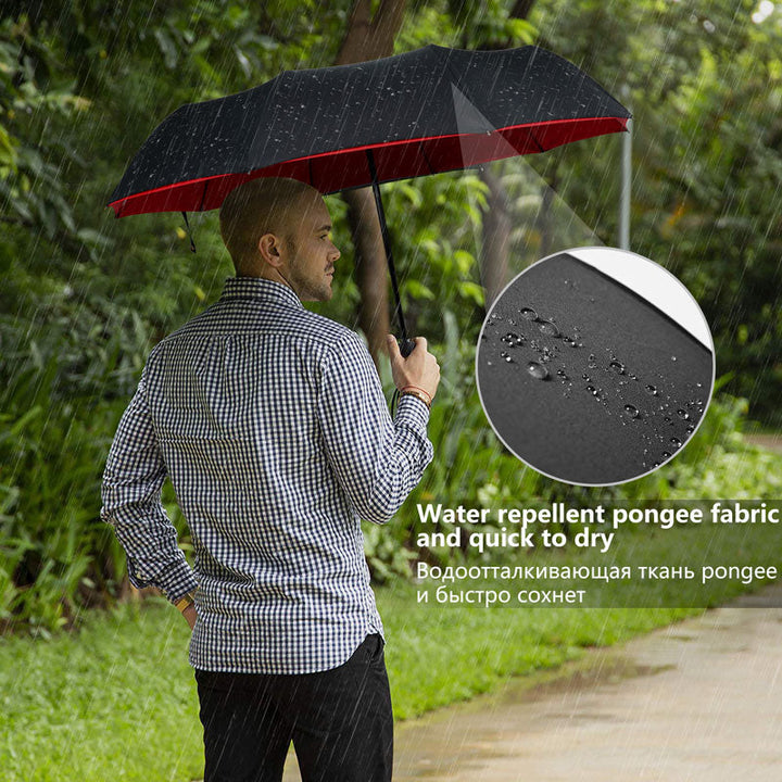 Kalsten | StormShield Automatic Umbrella – Windproof Storm Umbrella with Reversed Closing Mechanism