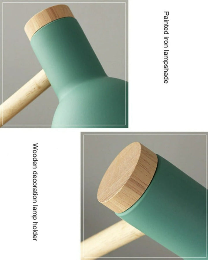 Wooden Scandinavian Table Lamp - LumiNord | Kalsten
