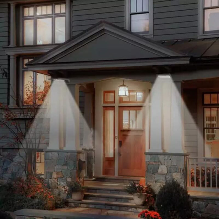 LED Outdoor Security Light with Motion Sensor & Remote