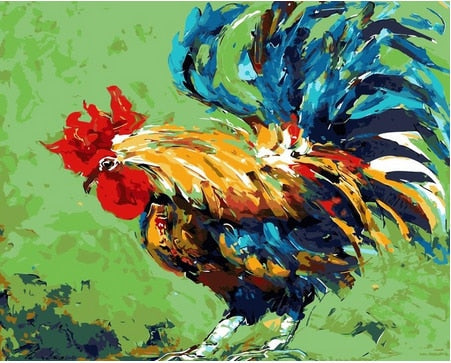 Animal portrait (Painting by numbers) Kalsten