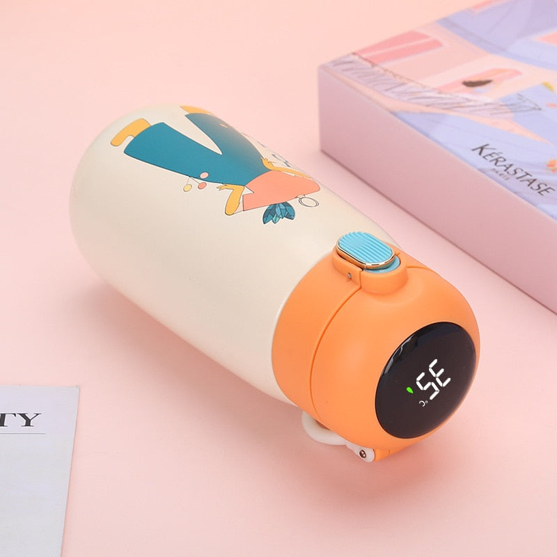 Funky LED Temperature Display Thermal Water Bottle | Kalsten