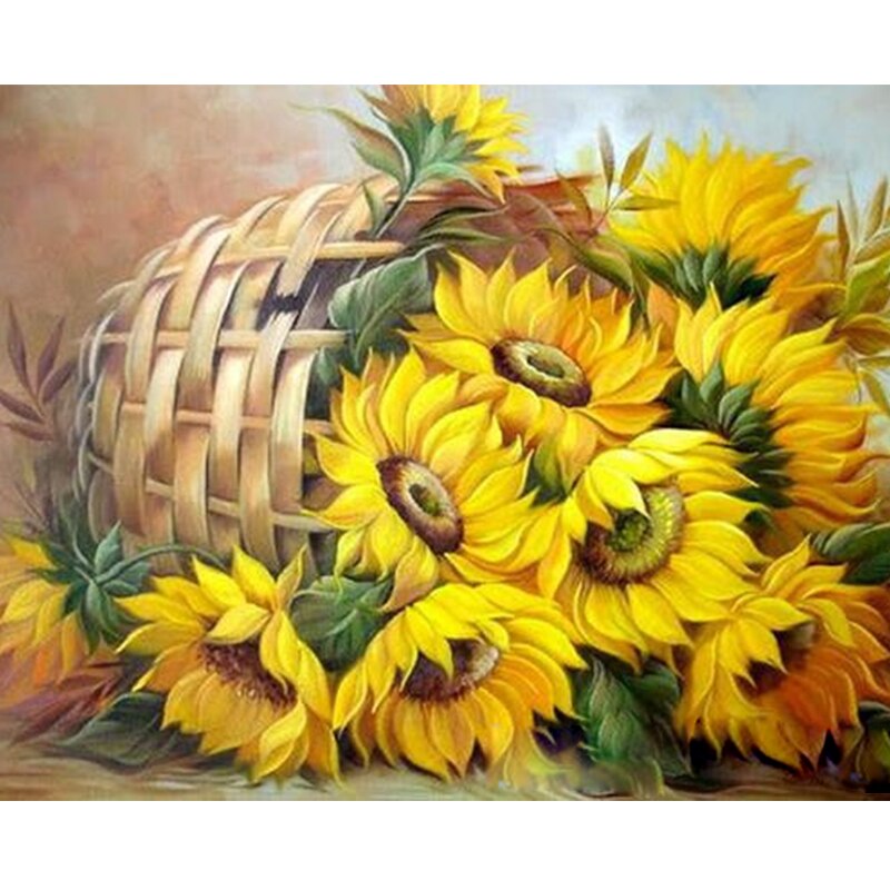 Flower portrait (Paint by number) Kalsten