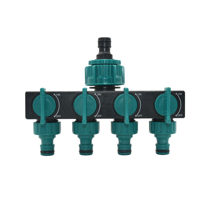 4-Way Garden Tap Water Splitter | Kalsten