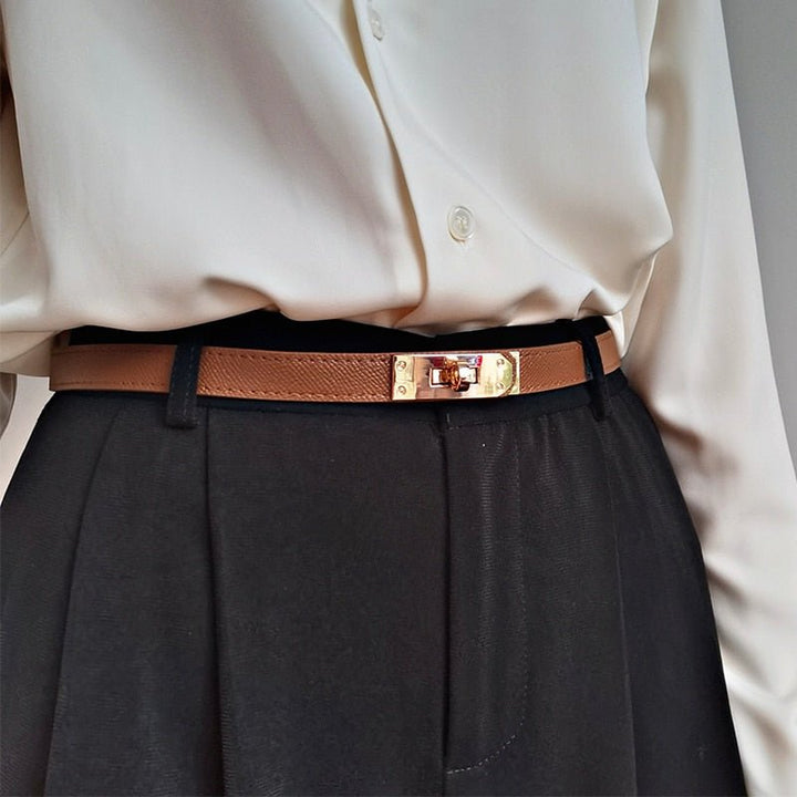 Kalsten | adjustable women's leather belt