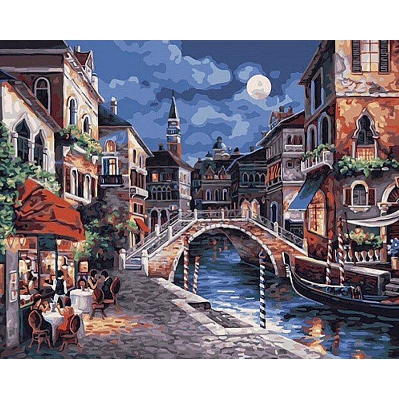 City portrait (Paint by number) Kalsten