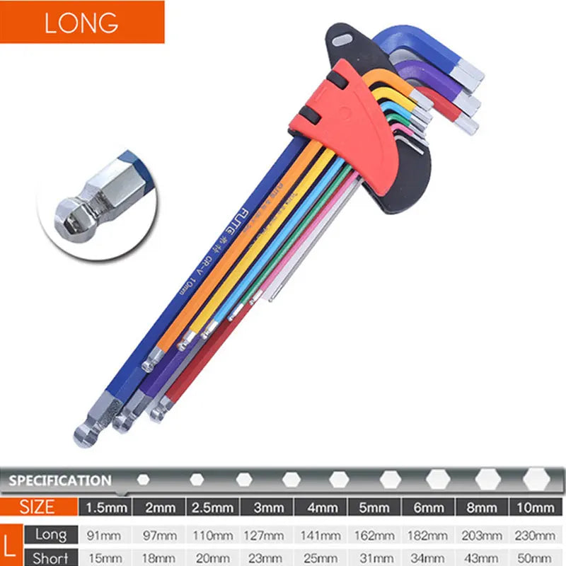 Allen Key Set 9-piece | Kalsten