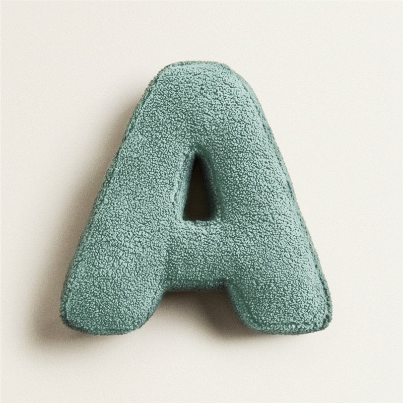 Kalsten | PlushLetter Pillow - Soft Letter Pillow for Bedroom and Children's Room