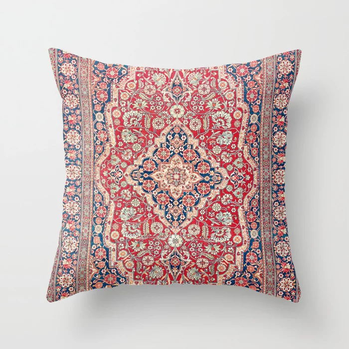 Karnz | Nordic Pillowcase Moroccan Style Pillow Indian Bohemian Luxury Living Room Bedroom Pillowcase Lumbar Pillowcase Home Decor