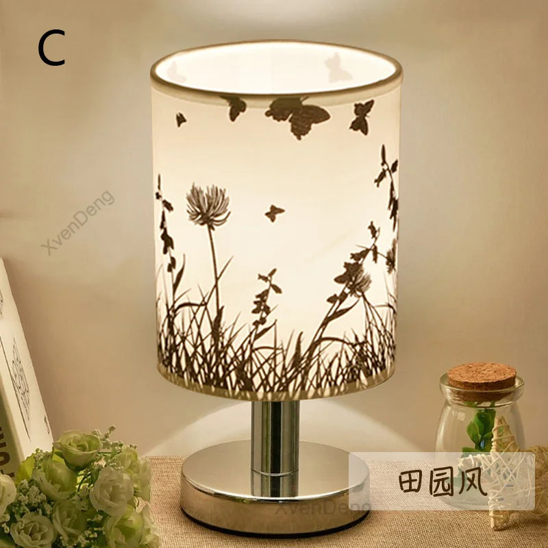 Modern Iron Table Lamp LED Cloth Nordic Desk Light - Perfect for Living Room, Bedroom, Bedside, Study, and Home Decor Lighting Fixtures | Kalsten