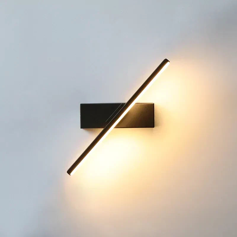 Kalsten | Modern rotating bedroom bedside wall lamp - Adjustable LED wall lamp socket