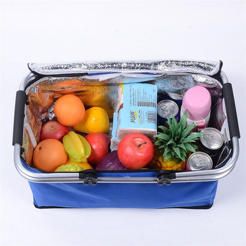 Travel Fresh Cooler Foldable Camping Basket | Kalsten