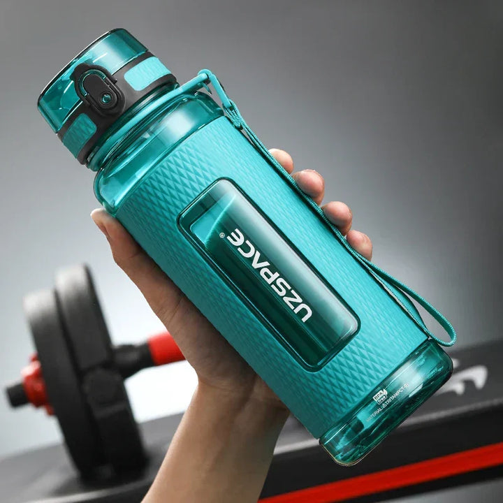 Kalsten | UZSPACE Sport Water Bottles, BPA-free, portable, impact-resistant, leak-proof, large capacity, fitness water kettle, Tritan plastic drinking bottle