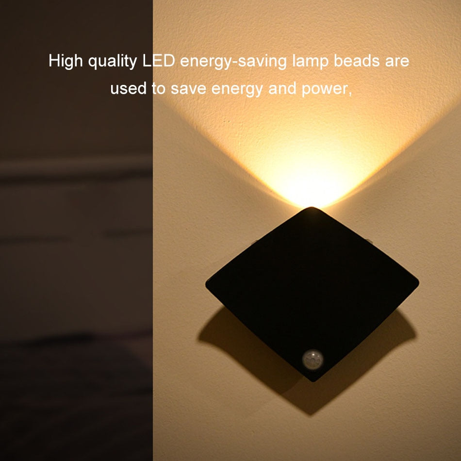 Motion Sensor Wireless Indoor Wall Lamp | Kalsten