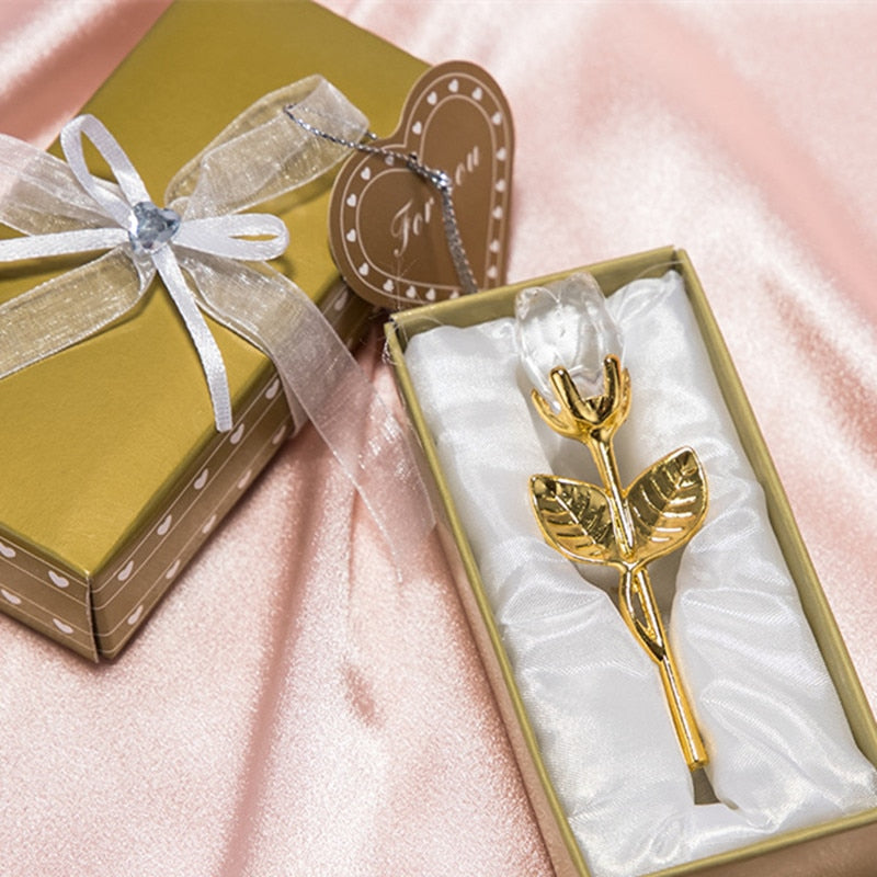 Kalsten | Luxury Crystal Rose in Gift Box – Valentine's Gift for Her