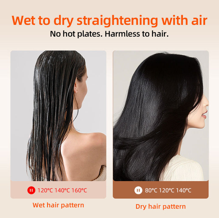 2-in-1 Hair Dryer & Straightener