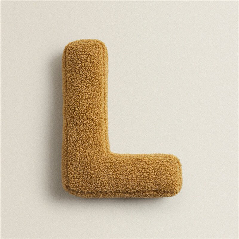 Kalsten | PlushLetter Pillow - Soft Letter Pillow for Bedroom and Children's Room