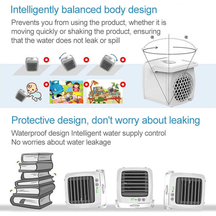 Mini Portable Household USB Refrigeration Air Conditioning Fan Air Cooler | Kalsten