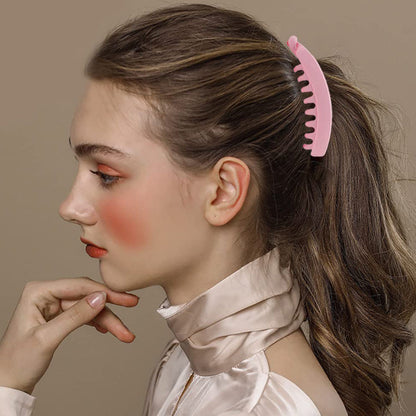 Large banana non-slip hair clips