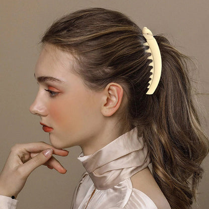 Large banana non-slip hair clips