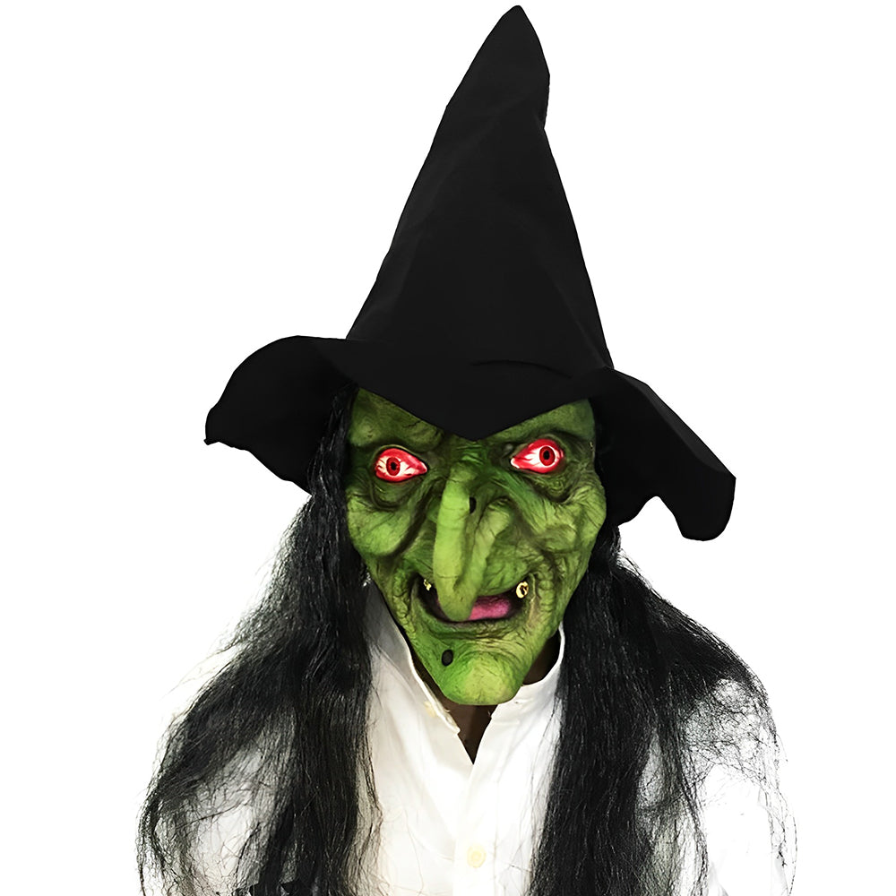Realistic Old Man Mask – Halloween and Cosplay Latex Mask with Movable Mouth | Kalsten