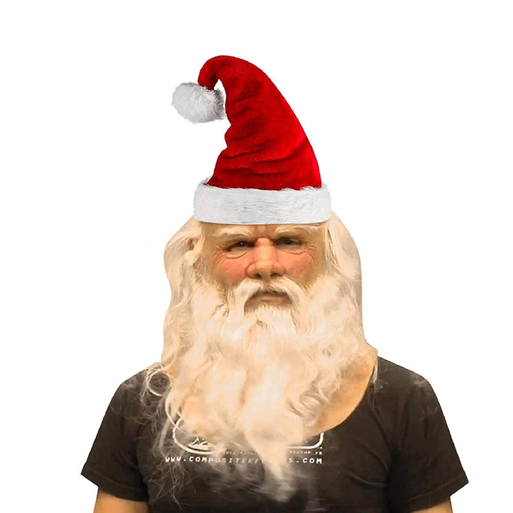 Realistic Old Man Mask – Halloween and Cosplay Latex Mask with Movable Mouth | Kalsten