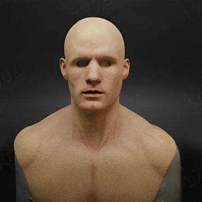 Realistic Old Man Mask – Halloween and Cosplay Latex Mask with movable mouth | Karnz