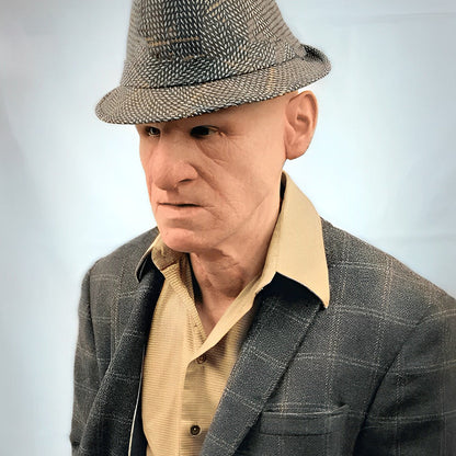 Realistic Old Man Mask – Halloween and Cosplay Latex Mask with movable mouth | Karnz