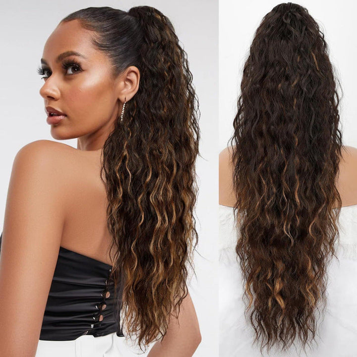 Kalsten | Water ripple ponytail wig