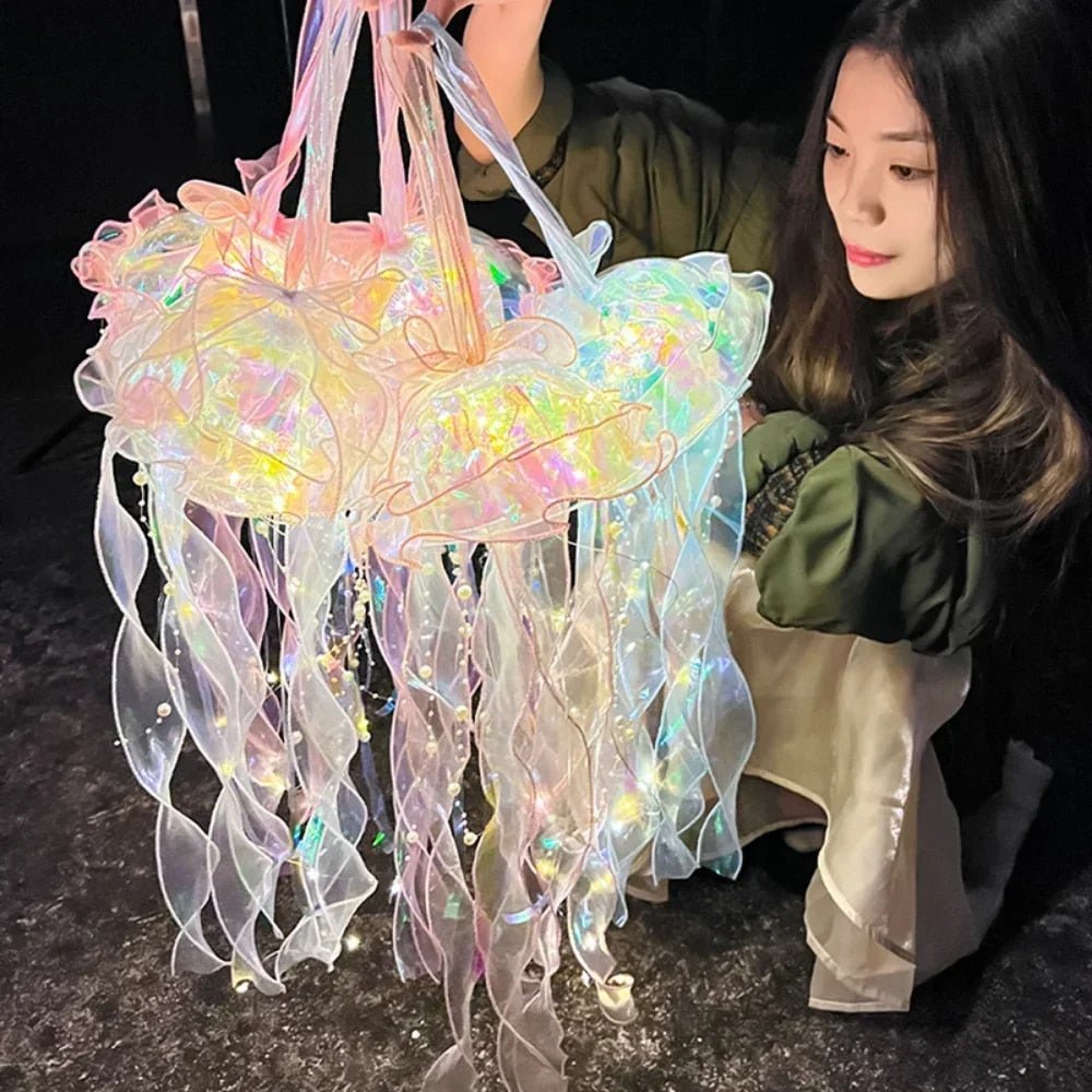 Illuminate Your Nights Magic of the Jellyfish Calming Atmosphere | Kalsten