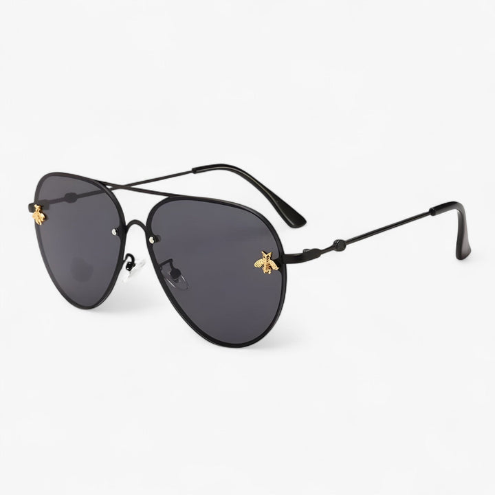Vintage Pilot Sunglasses with Bee Detail – Halcyon | Kalsten