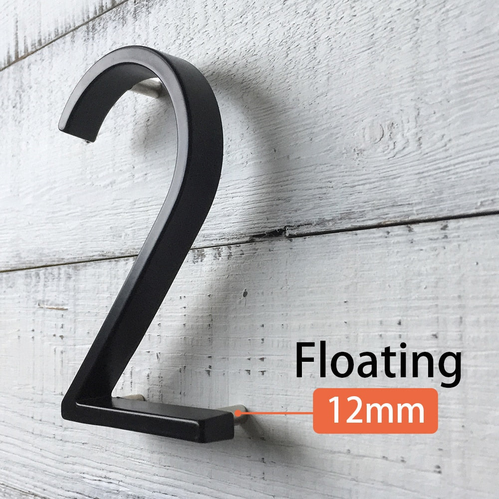 Kalsten | Large modern metal house number address accessory