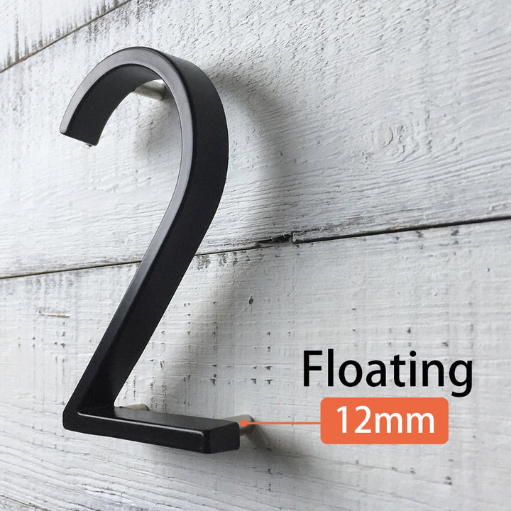 Kalsten | Large modern metal house number address accessory