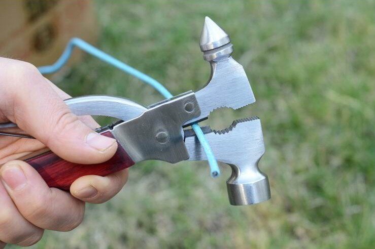 Multifunctional Stainless Steel Hammer Camping Tool | Kalsten