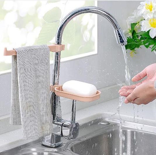 Sink Clip - Towel Rack & Soap Dish Attachment | Kalsten