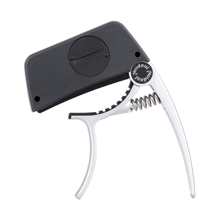 Capo & Tuner "TuneGrip" – 2-in-1 Guitar accessory with LCD screen | Kalsten
